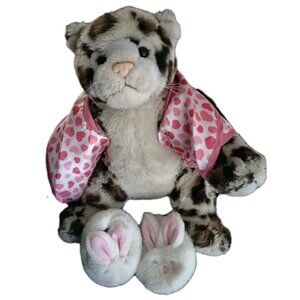 Build A Bear St Louis Zoo Exclusive 17" Plush Leopard Cheetah BAB Roar Sound